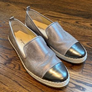 Paul green leather espadrilles size 9 like new